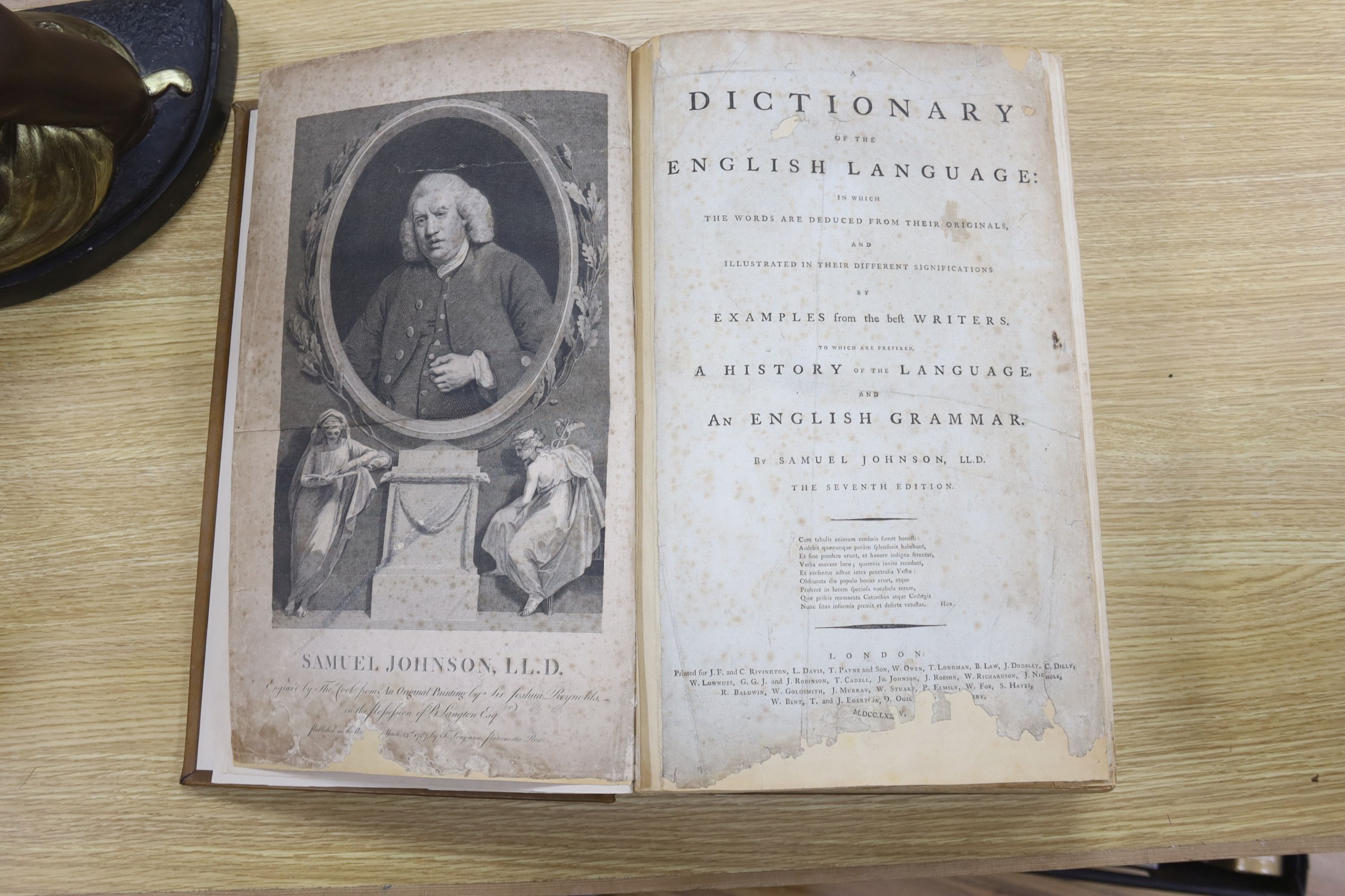 Samuel Johnson. A Dictionary of the English Language